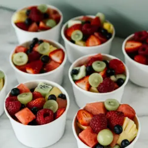 Mini fruit cups