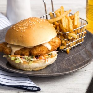Mini Milk Bun Buttermilk Burger